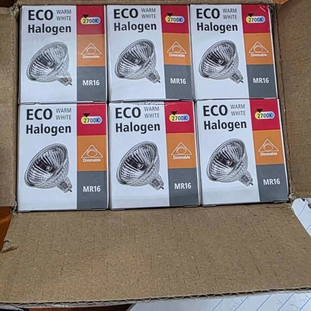 6-Pack ECO Halogen MR16 Light Bulbs